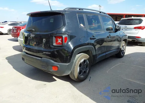 2016 Jeep Renegade Sport z USA, uszkodzony, nr VIN ZACCJAAT2GPD86661